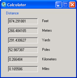 Screenshot of measure by line