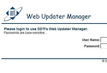 Web Update Manager